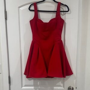 House of CB Vibrant Red Mini Dress